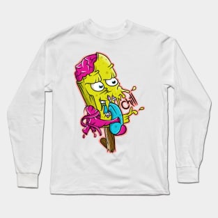 Funny Halloween Ice Pop Long Sleeve T-Shirt